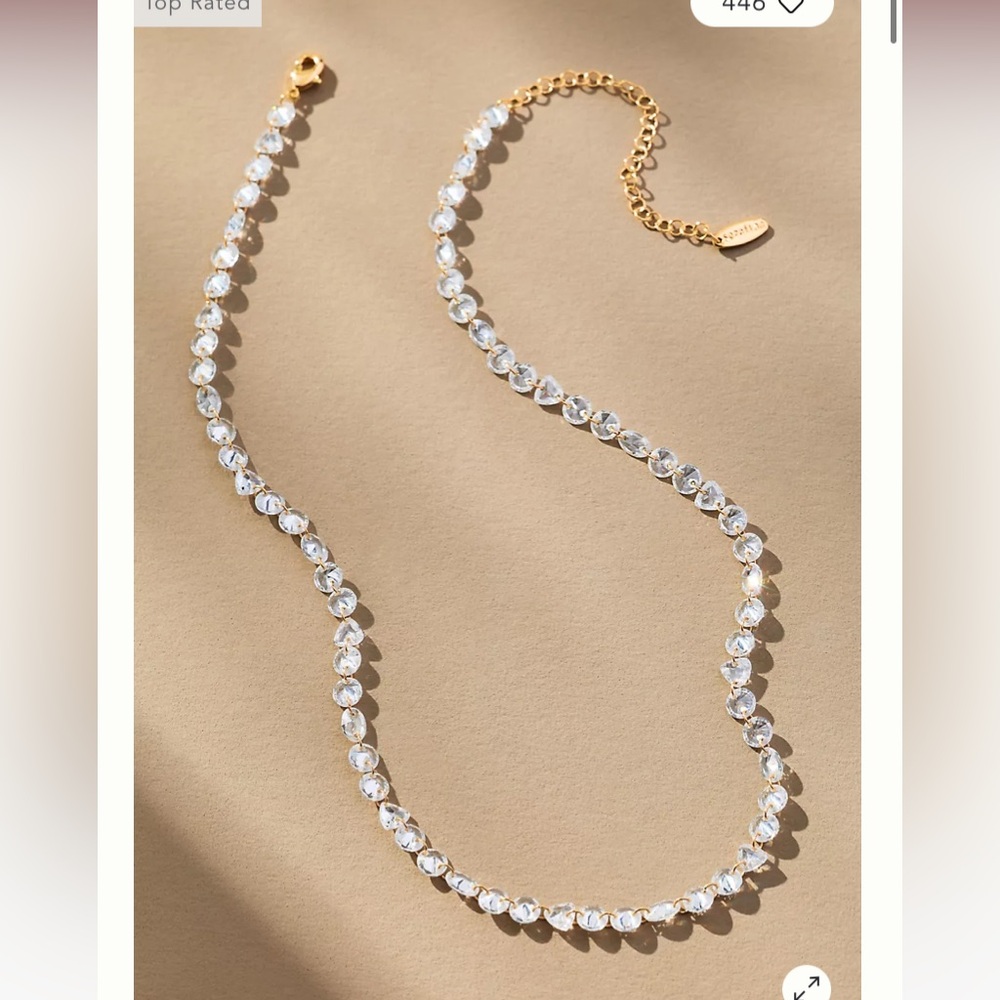 Anthropologie Gold and Silver Necklace